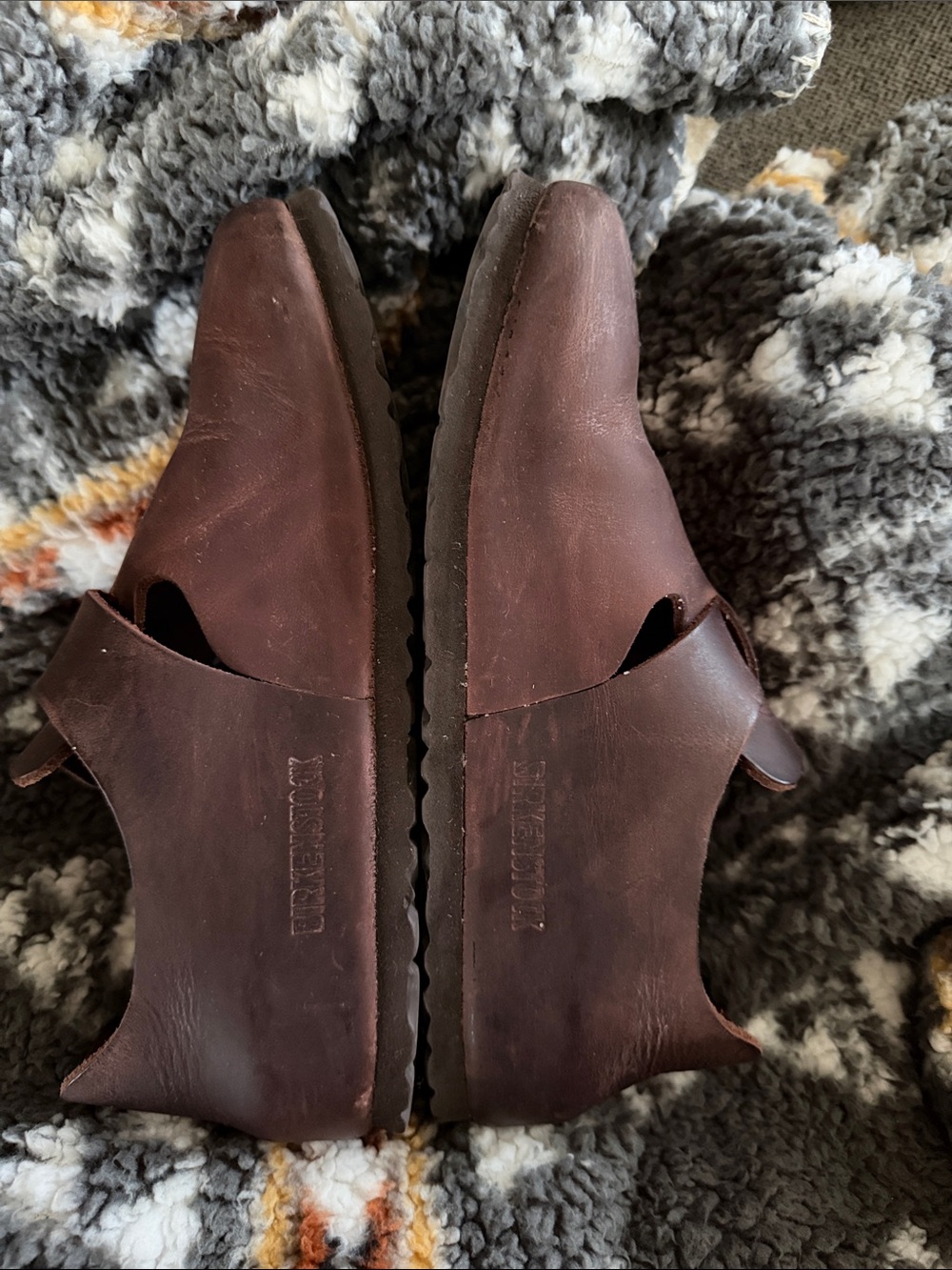 Brown London Birkenstock clogs - Picture 5 of 7